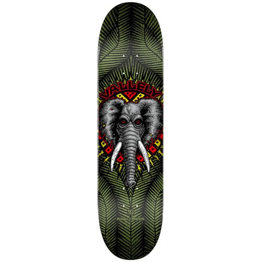 Powell Peralta  VALLELY ELEPHANT GREEN Skate Deck 8.25"