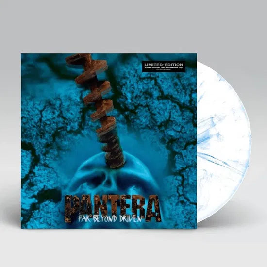 PANTERA Far Beyond Driven Vinyl New White & Blue Marbled edition