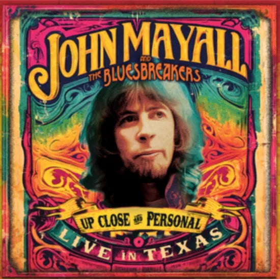 JOHN MAYALL & THE BLIES BREAKERS Up Close And Personal Limited red marbled only 500 - Live In Texas Vinyl New