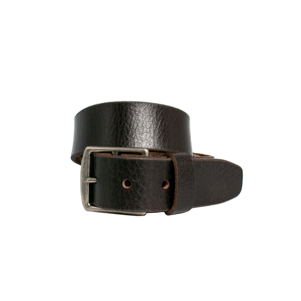 Loop State Route Leather Belt