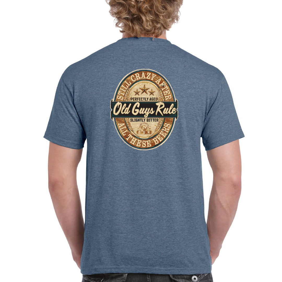 OLD GUYS RULE - Crazy Beers - Indigo