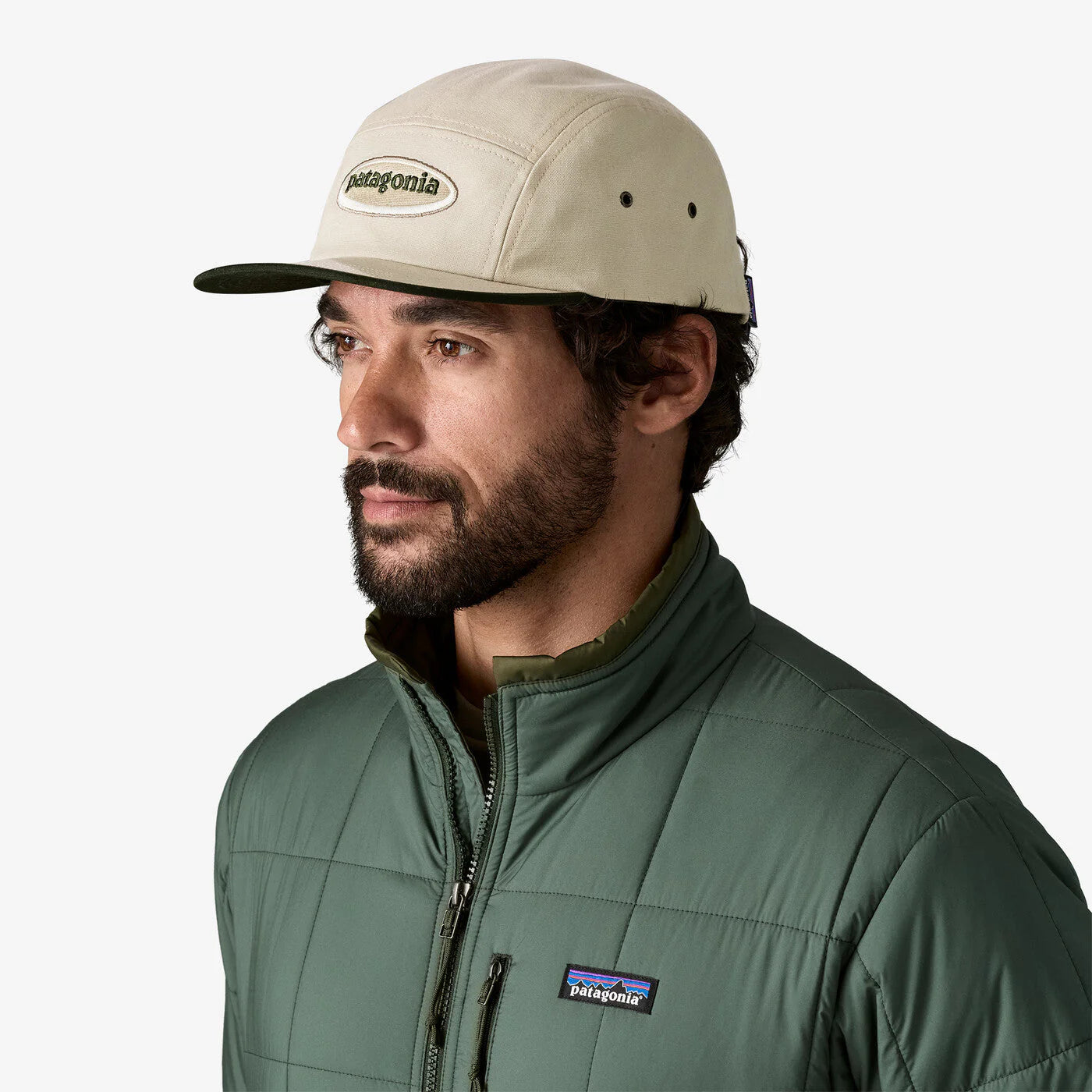 PATAGONIA - Graphic Maclure Hat - Oval Logo: Pumice
