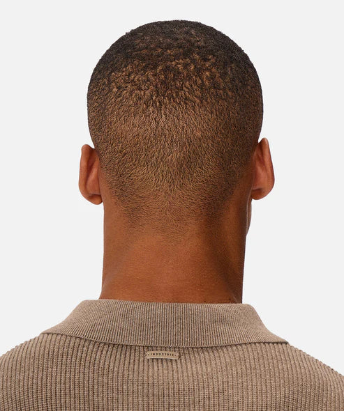 INDUSTRIE - The New England Polo Knit - Walnut