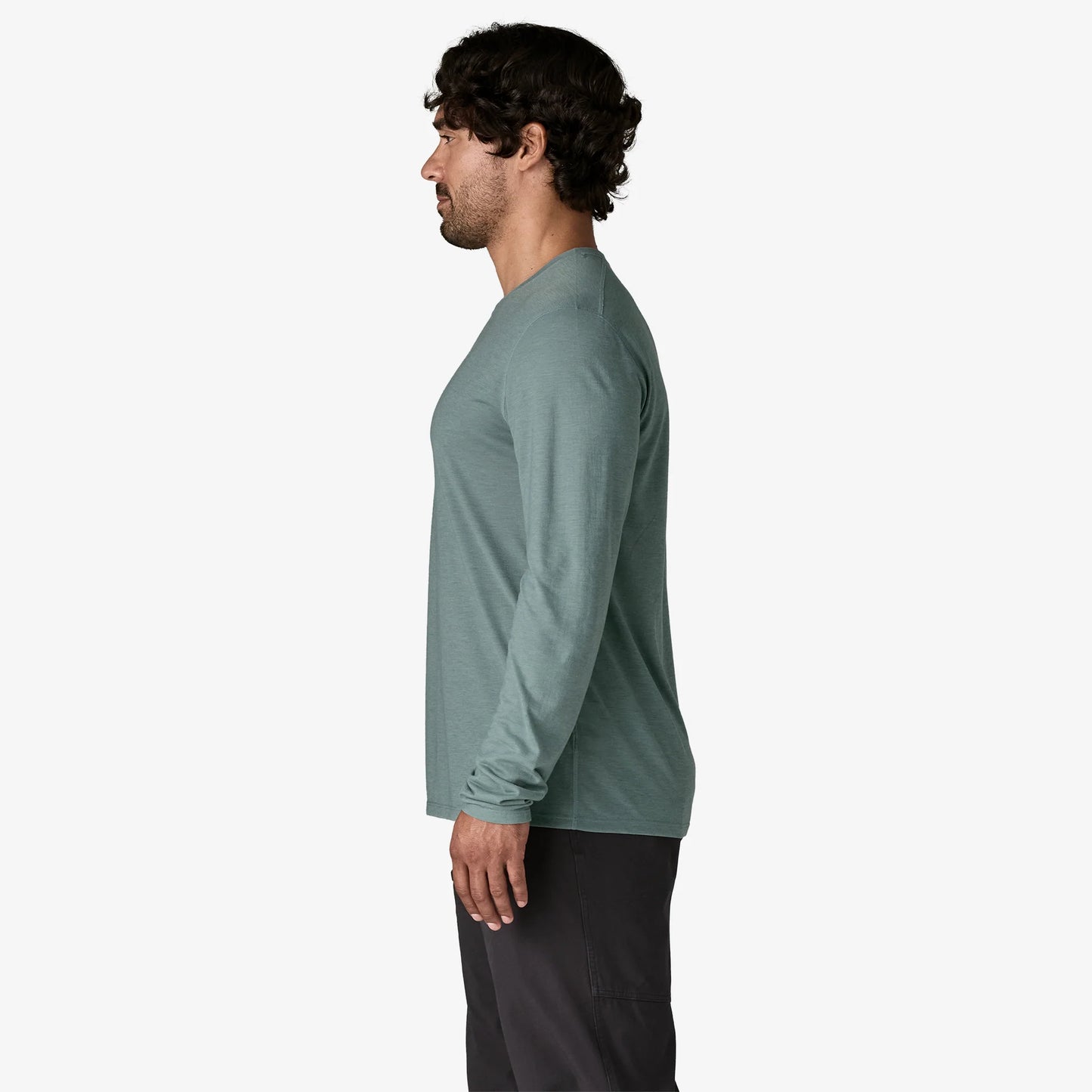 PATAGONIA - Men's Long-Sleeved Capilene® Cool Trail Shirt - BLUE SAGE