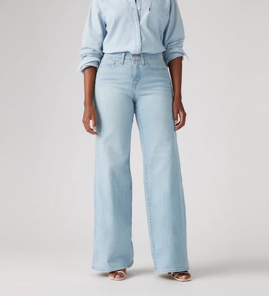 LEVI'S - Levi's® Women's 318 Shaping Wide Leg Jeans - Tall Glass Of Water