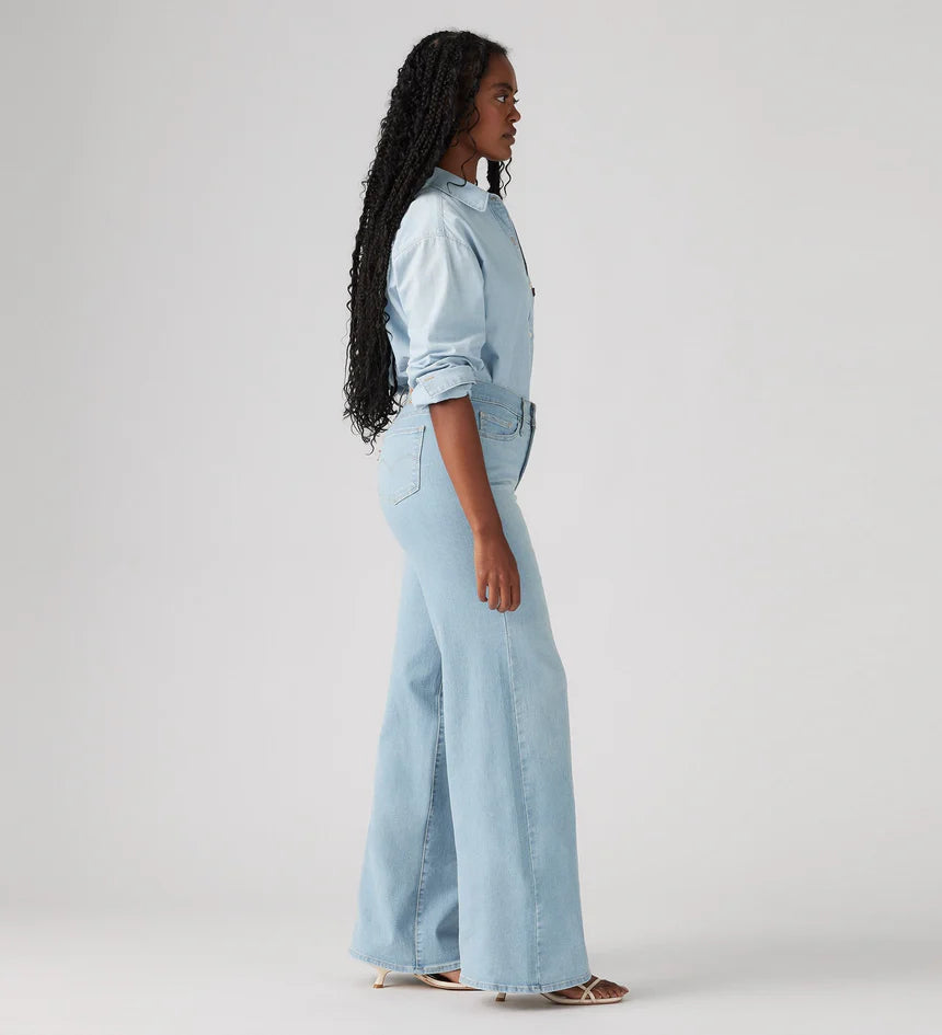 LEVI'S - Levi's® Women's 318 Shaping Wide Leg Jeans - Tall Glass Of Water