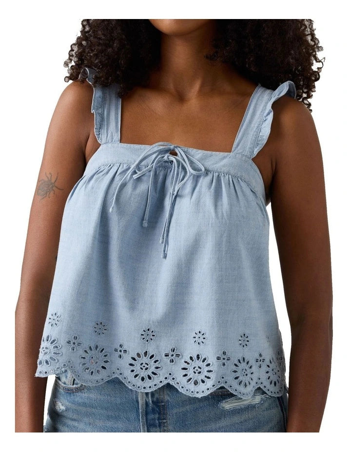 LEVIS - Cecilia Top - Medium Wash
