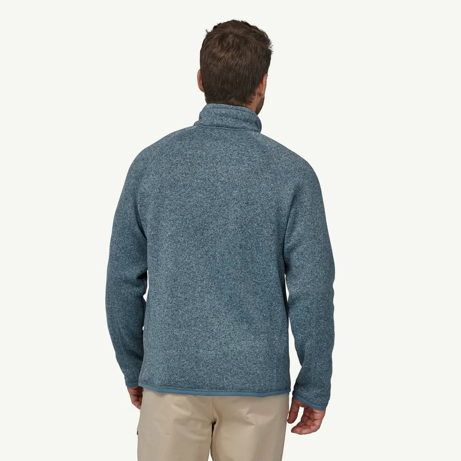 PATAGONIA - Men's Better Sweater 1/4 Zip - Pigeon Blue