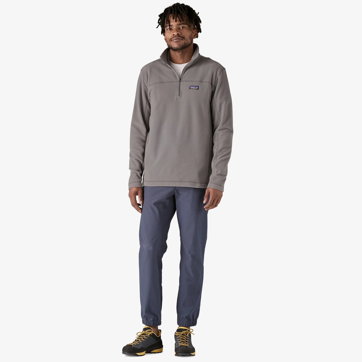 PATAGONIA - Men's Micro D Fleece Pullover - FEATHER GREY