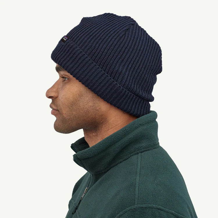 PATAGONIA - Fishermans Rolled Beanie - Navy Blue