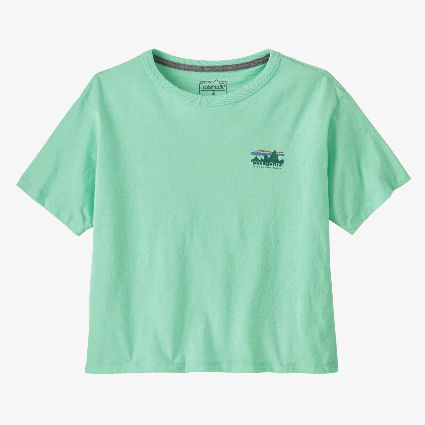 PATAGONIA - Women's '73 Skyline Easy-Cut Responsibili-Tee® - Rinsed Green