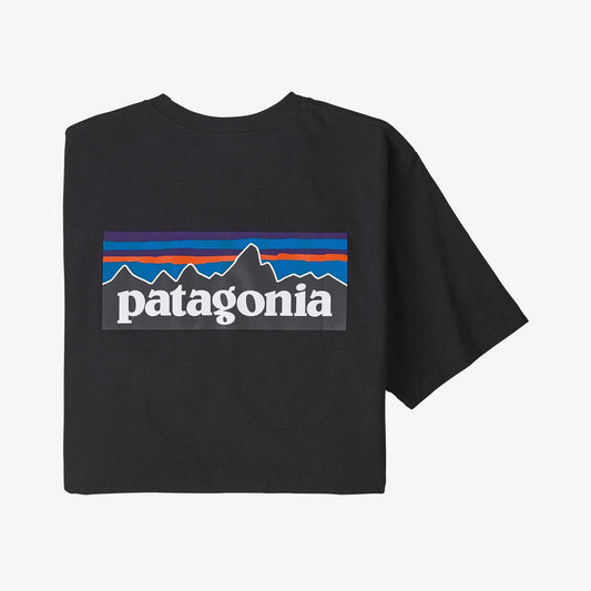 PATAGONIA - P-6 Logo Responsibiliti - Tee - Black