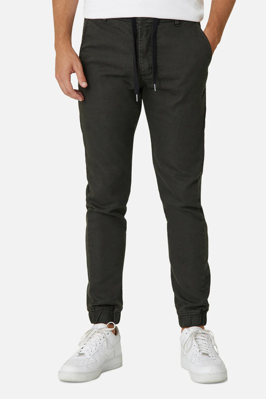 INDUSTRIE - The Drifter Chino Pant - ARMY GREEN