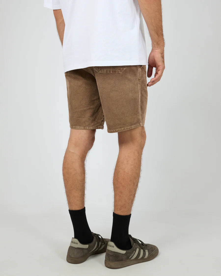 SILENT THEORY - Cord Short - Taupe