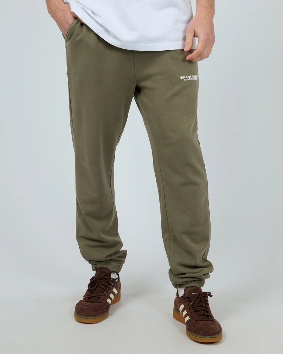 SILENT THEORY - Essential Theory Track Pant - Khaki