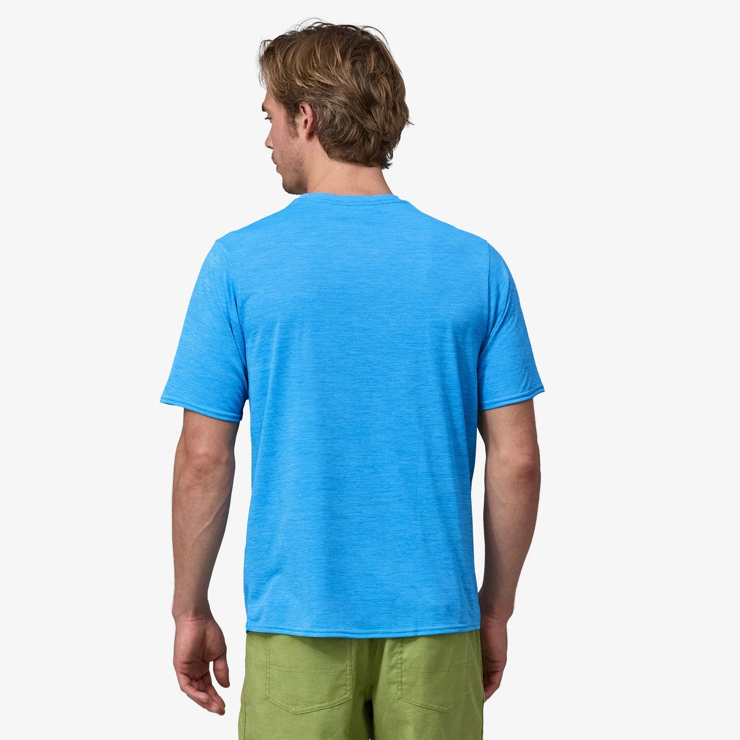 PATAGONIA - Men's Cap Cool Daily Graphic Shirt - Lands - VESSEL BLUE