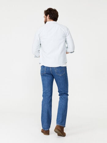 LEVI'S - 516 (WAS 504) Regular Straight Fit - STONEWASH