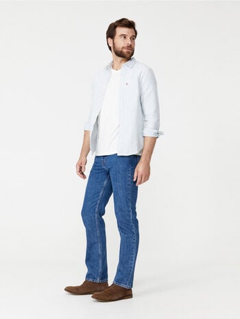 LEVI'S - 516 (WAS 504) Regular Straight Fit - STONEWASH