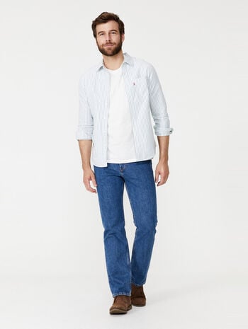 LEVI'S - 516 (WAS 504) Regular Straight Fit - STONEWASH