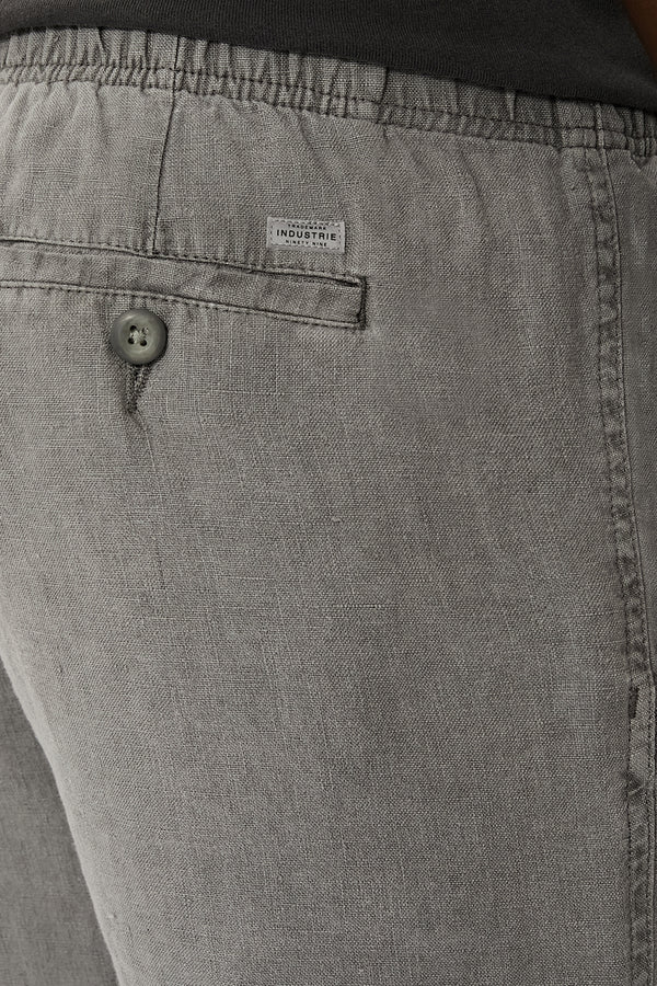 INDUSTRIE - Marina Linen Short - Asphalt