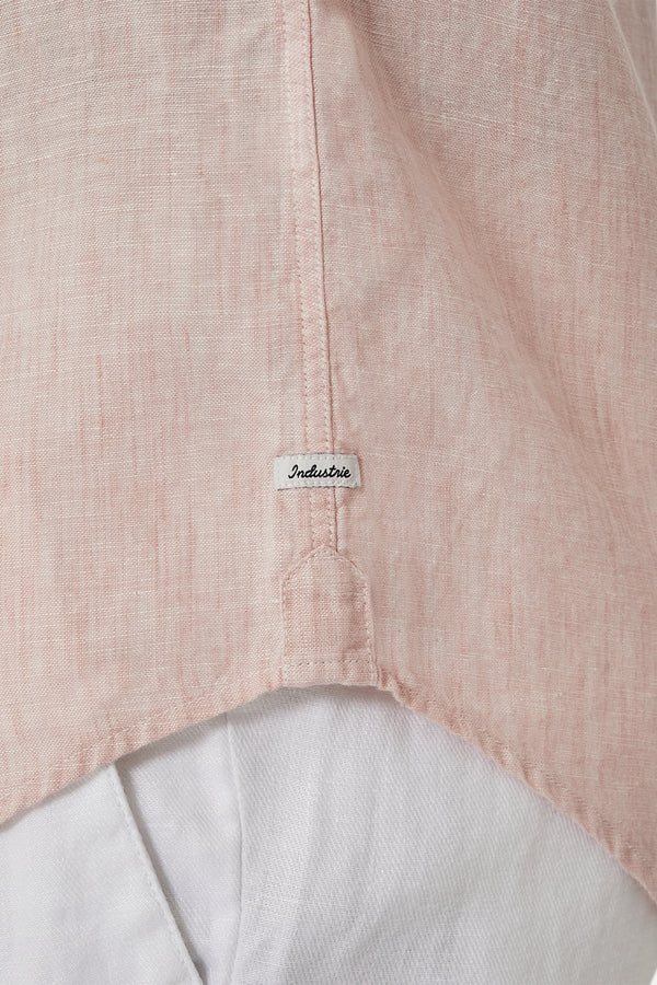 INDUSTRIE - The Tennyson L/S Shirt - LIGHT PINK