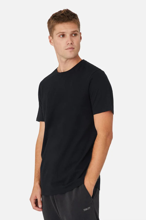 INDUSTRIE - The New Basic Crew Tee - Black