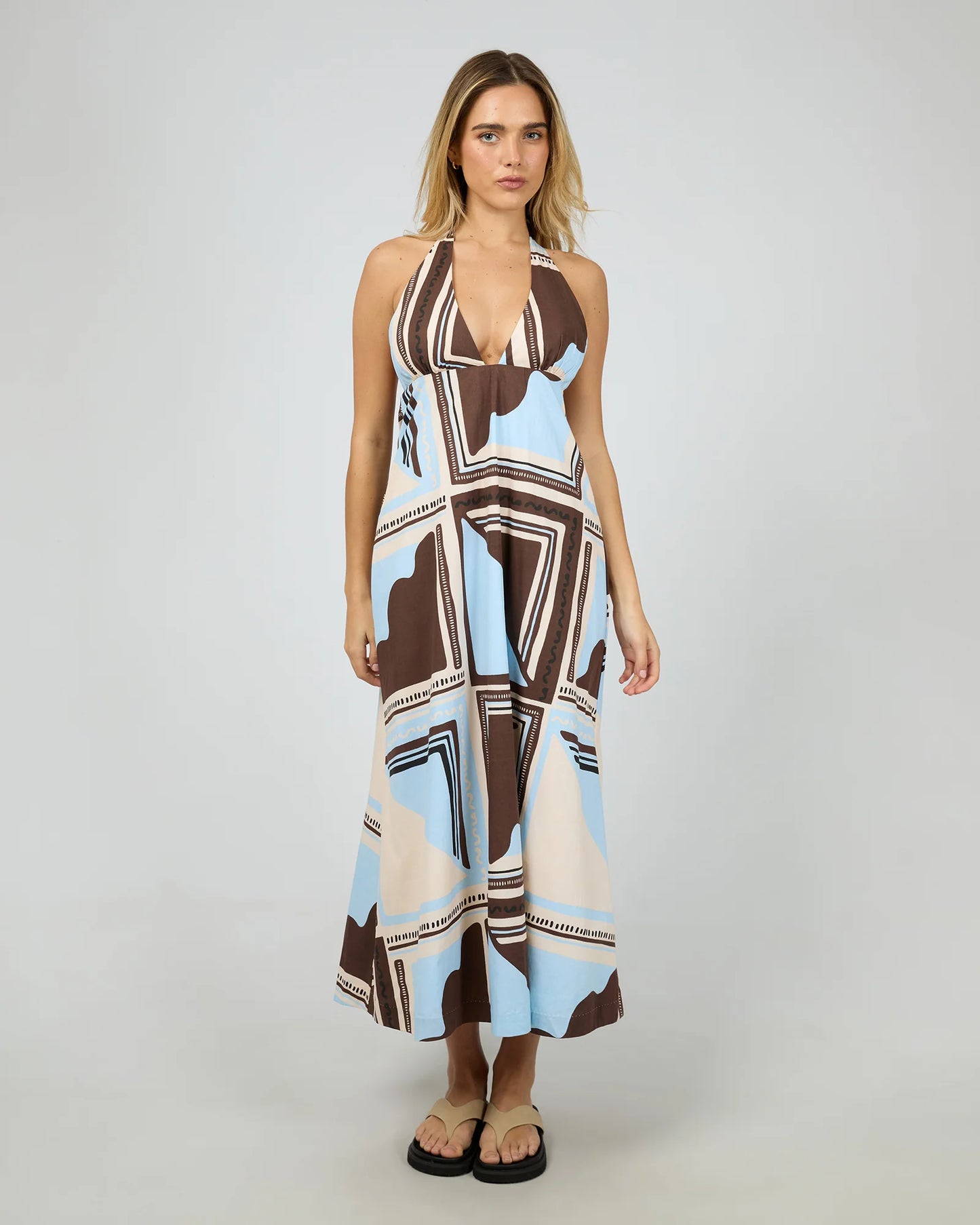 SILENT THEORY - Anitibes Maxi Dress - Blue