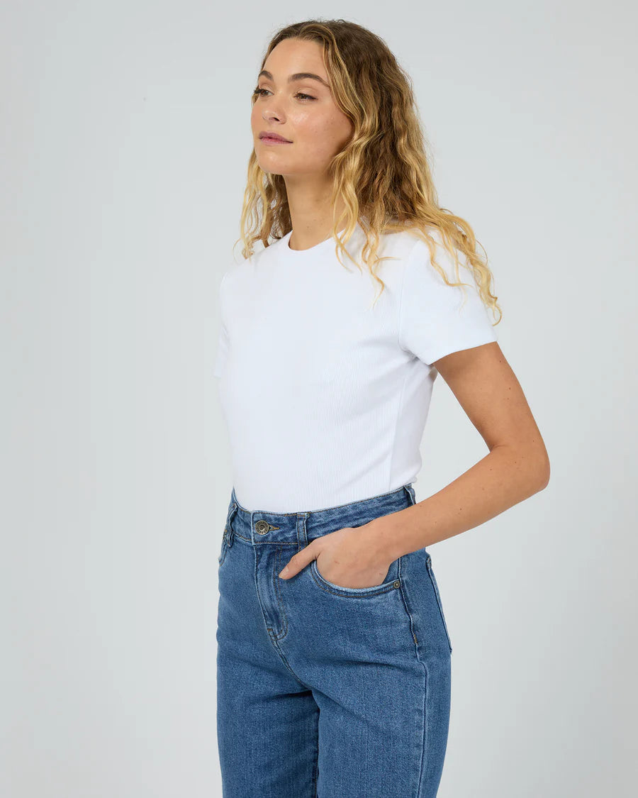 SILENT THEORY - Bella Tee - White