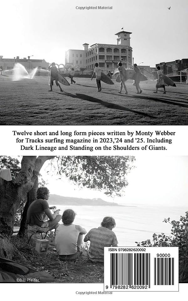 MONTY WEBBER BOOK - Back Tracking