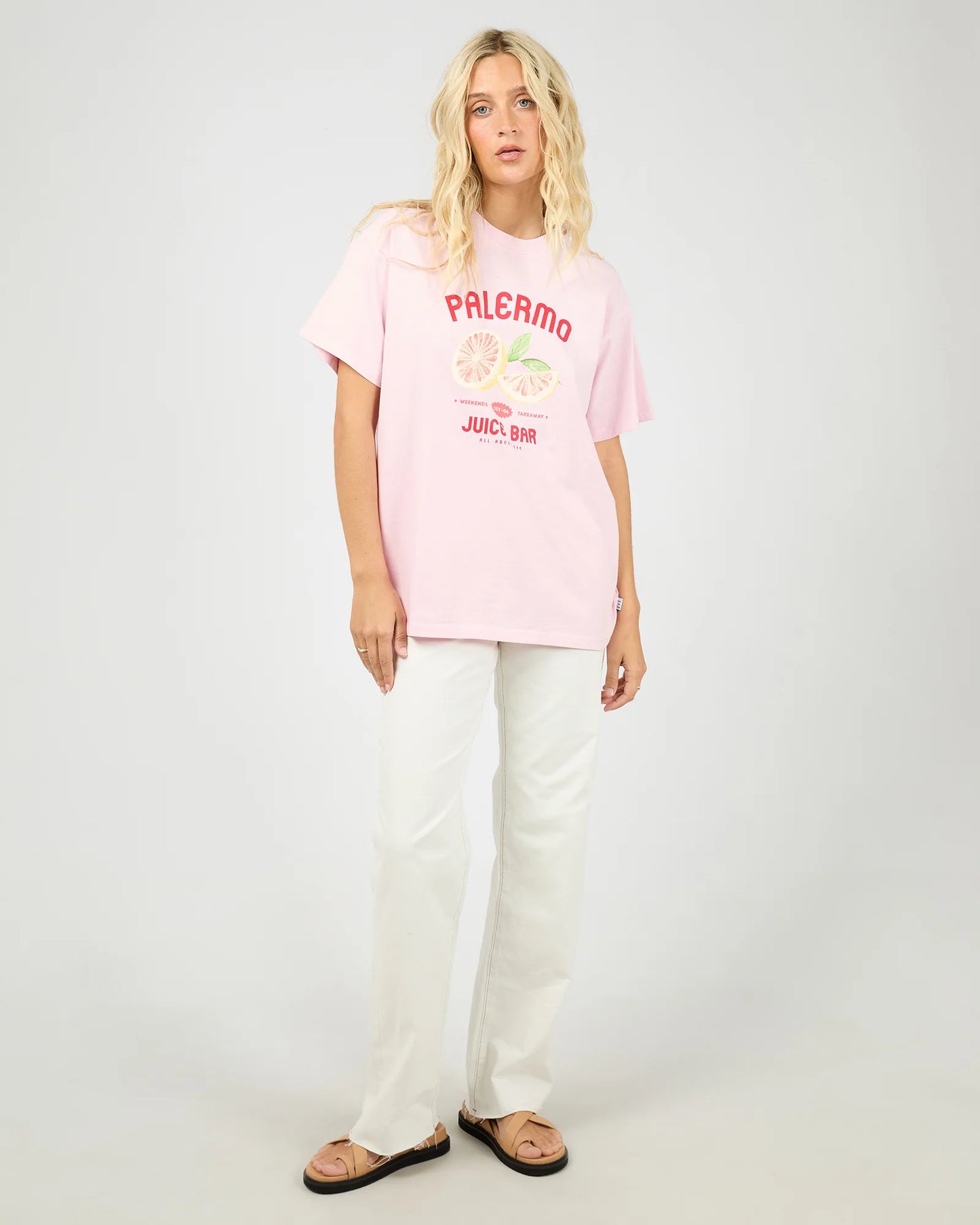 ALL ABOUT EVE - Palermo Relaxed Tee - Light Pink