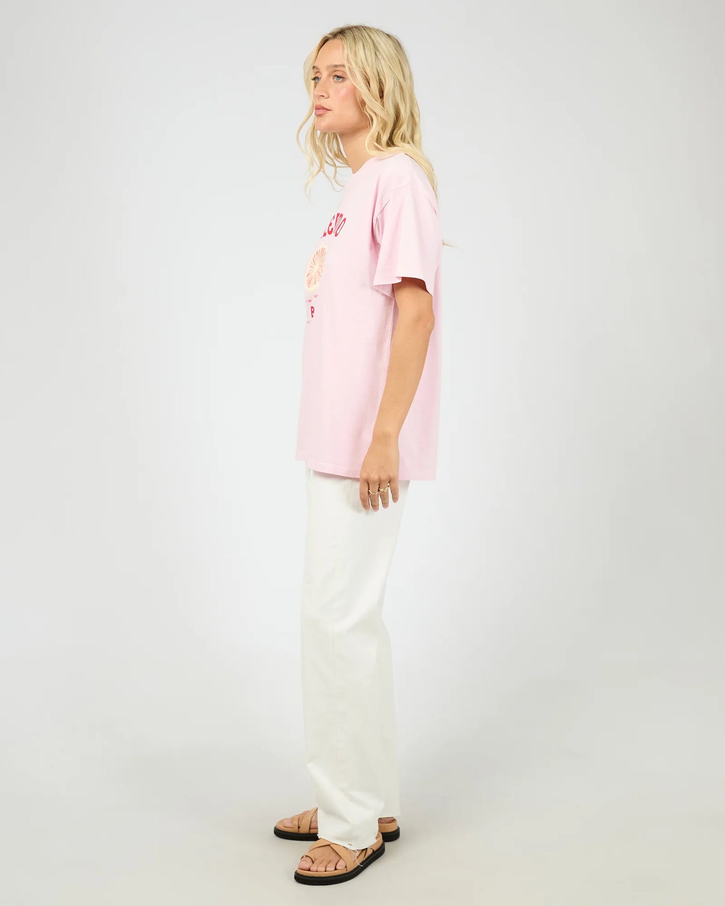 ALL ABOUT EVE - Palermo Relaxed Tee - Light Pink