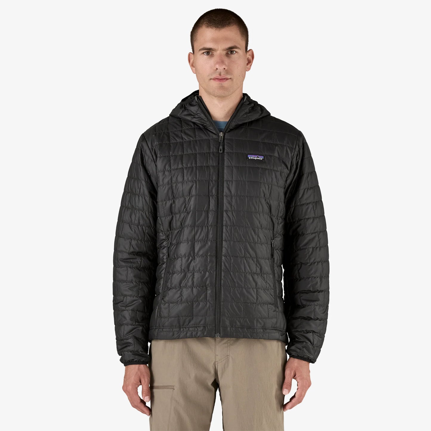 Patagonia - M's Nano Puff Hoody - BLACK
