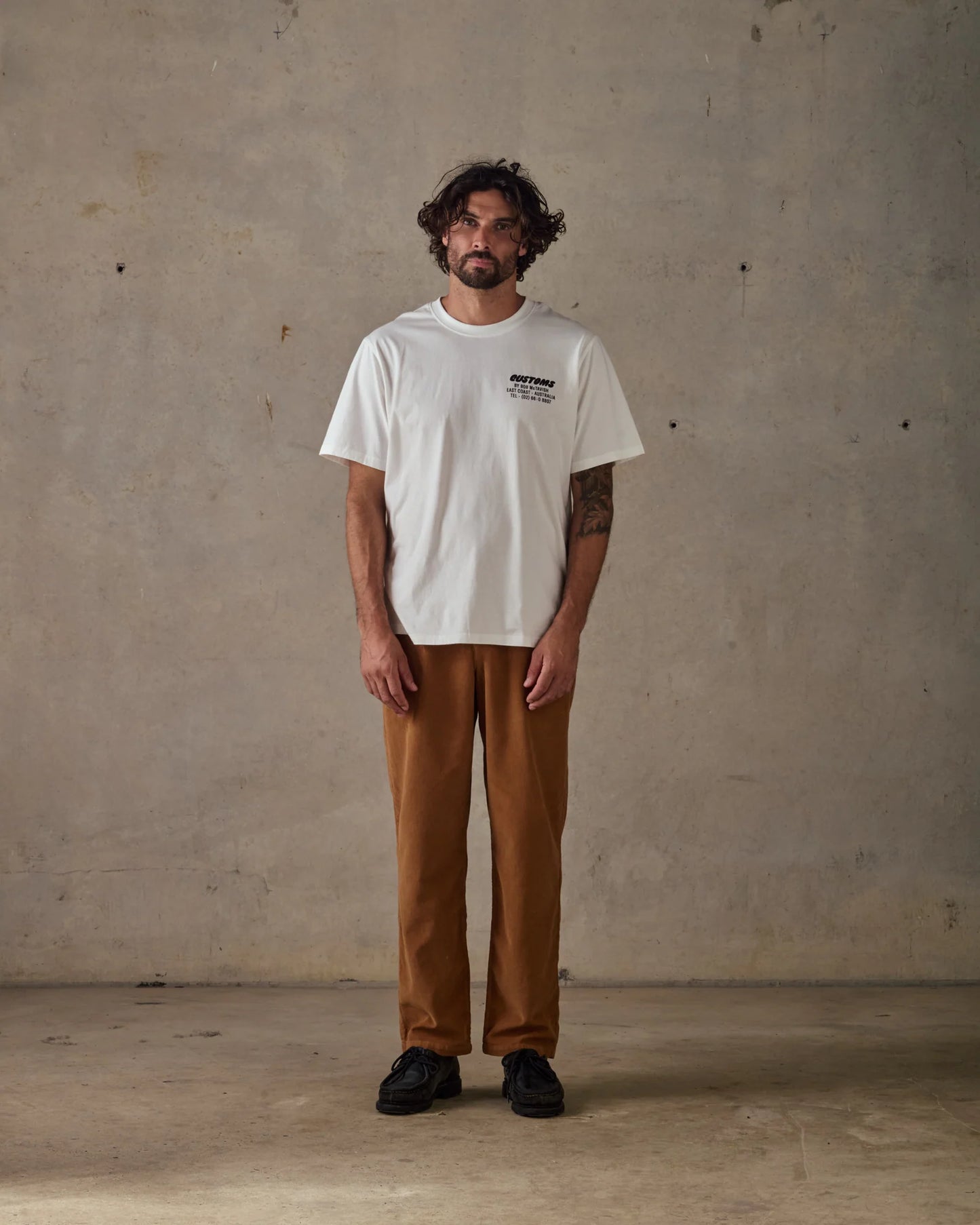 McTAVISH - Warped Tee - WHITE