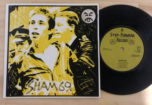 SHAM 69  first 7“ mint 'I Don't Wanna' / 'Ulster' / 'Red London' 1979 punk EX