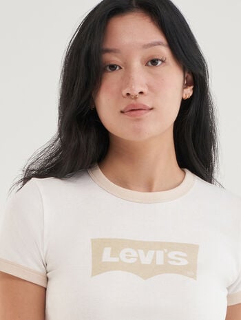 LEVIS - LEVI'S® WOMEN'S GRAPHIC RINGER MINI T-SHIRT