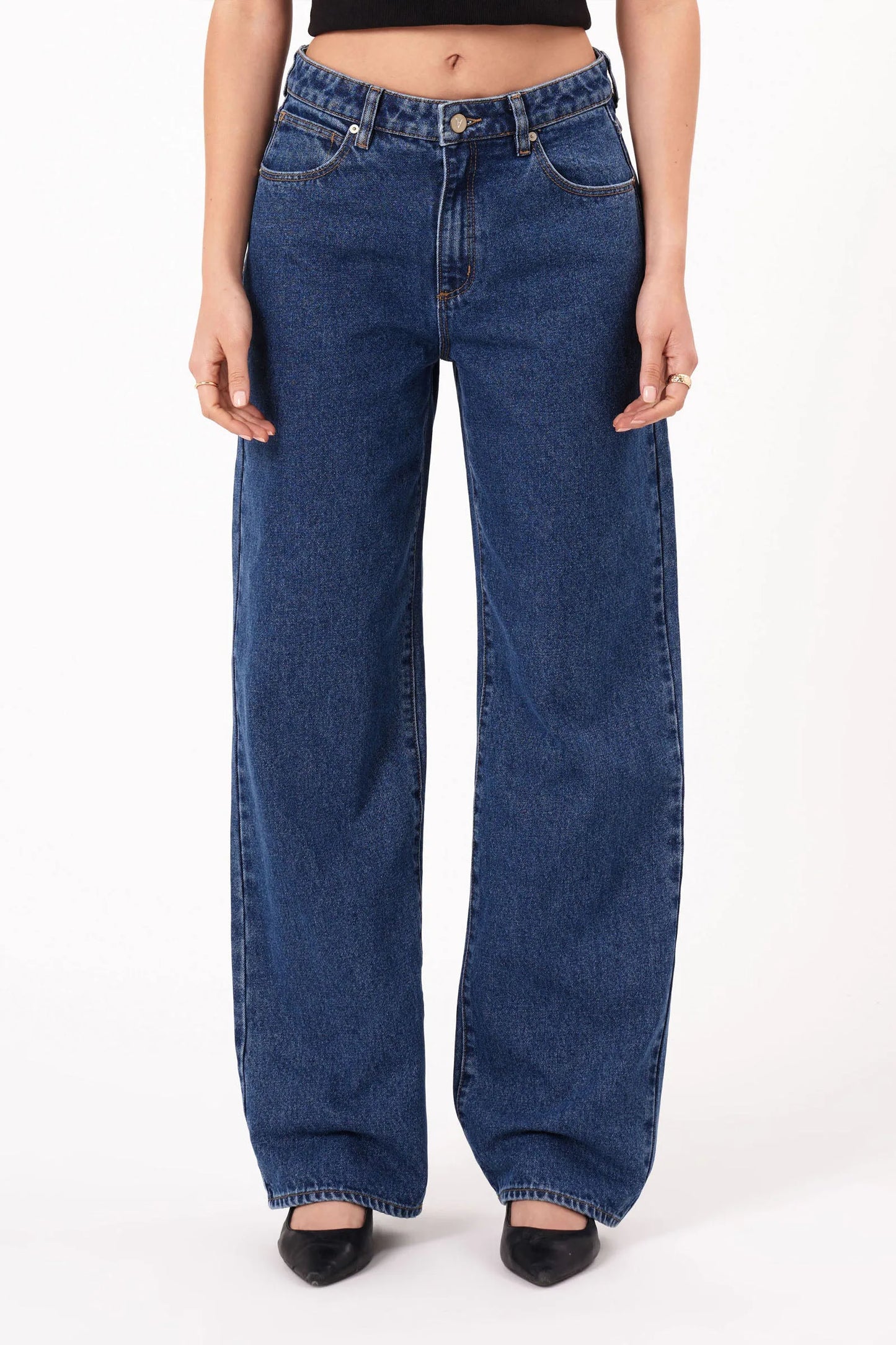 ABRAND - A 95 Baggy Bella - Mid Blue