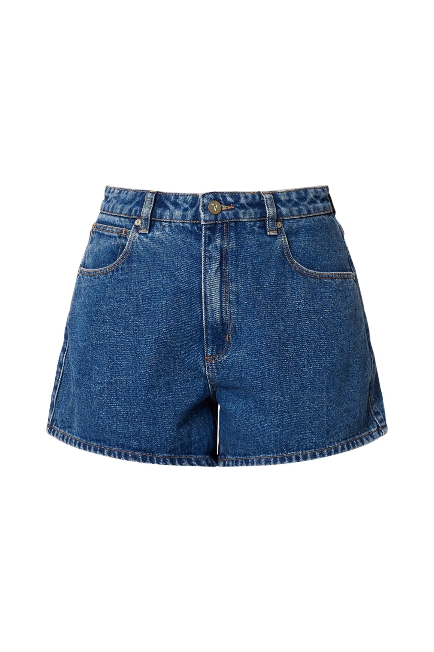 ABRAND - Venice Short Bella - Mid Blue