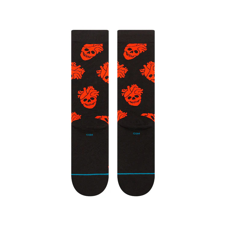 STANCE Fallin In Skull Crew - BLACK