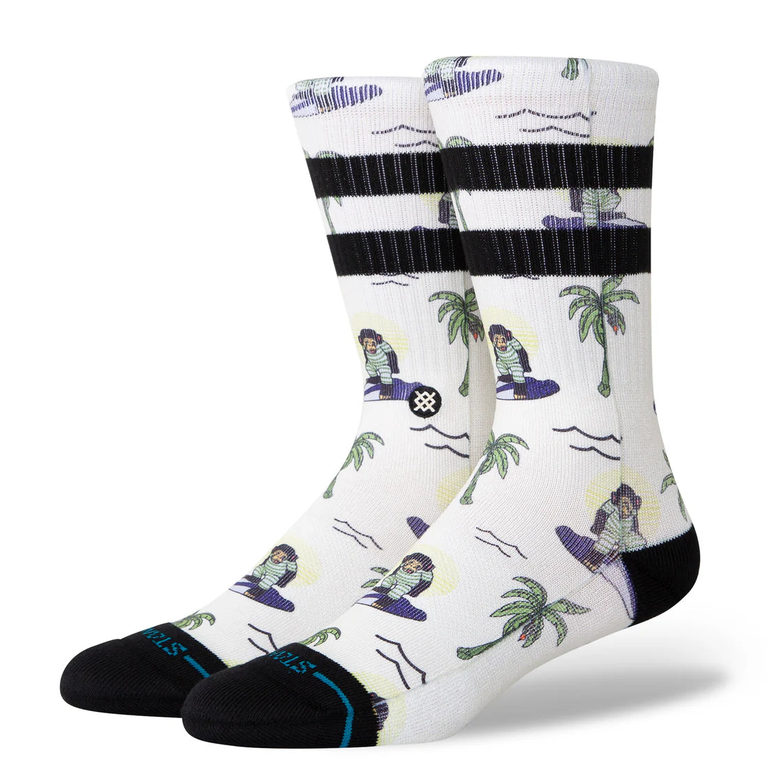 STANCE - Surfin Monkey Crew - WHITE