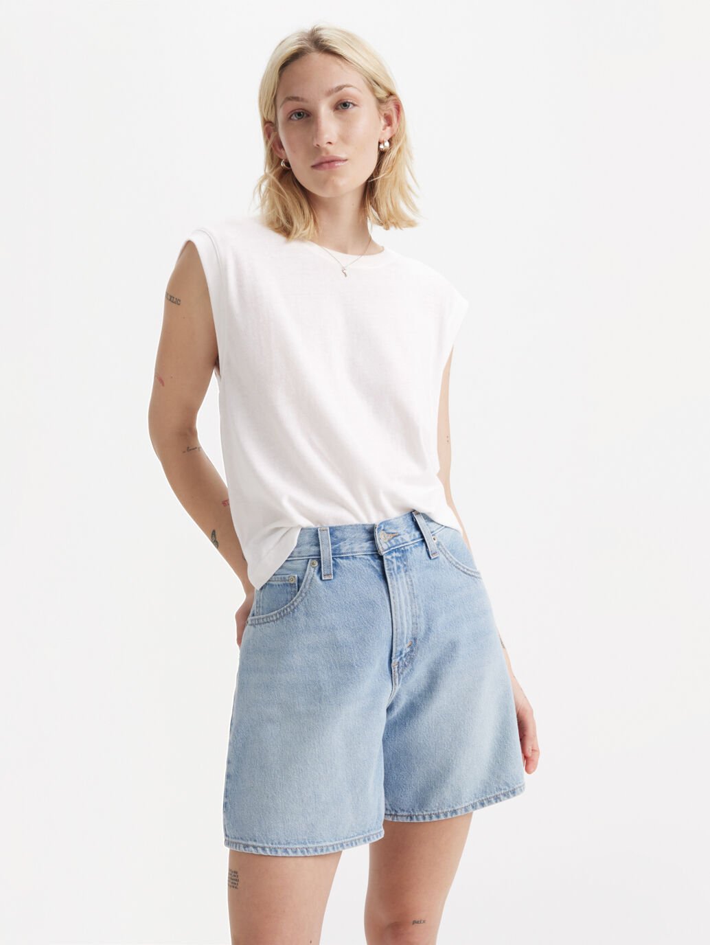 LEVIS - LEVI'S® WOMEN'S BOXY TANK - WHITE