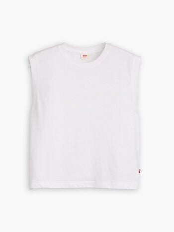 LEVIS - LEVI'S® WOMEN'S BOXY TANK - WHITE