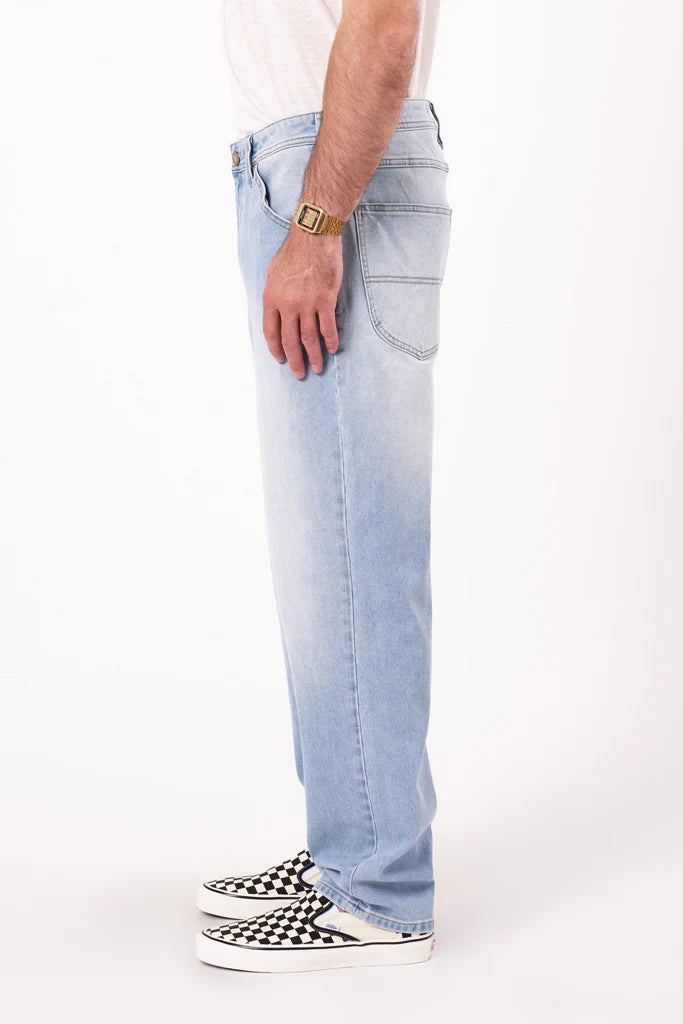 ABRAND - A4 Taper Colin - BLEACHED VINTAGE INDIGO