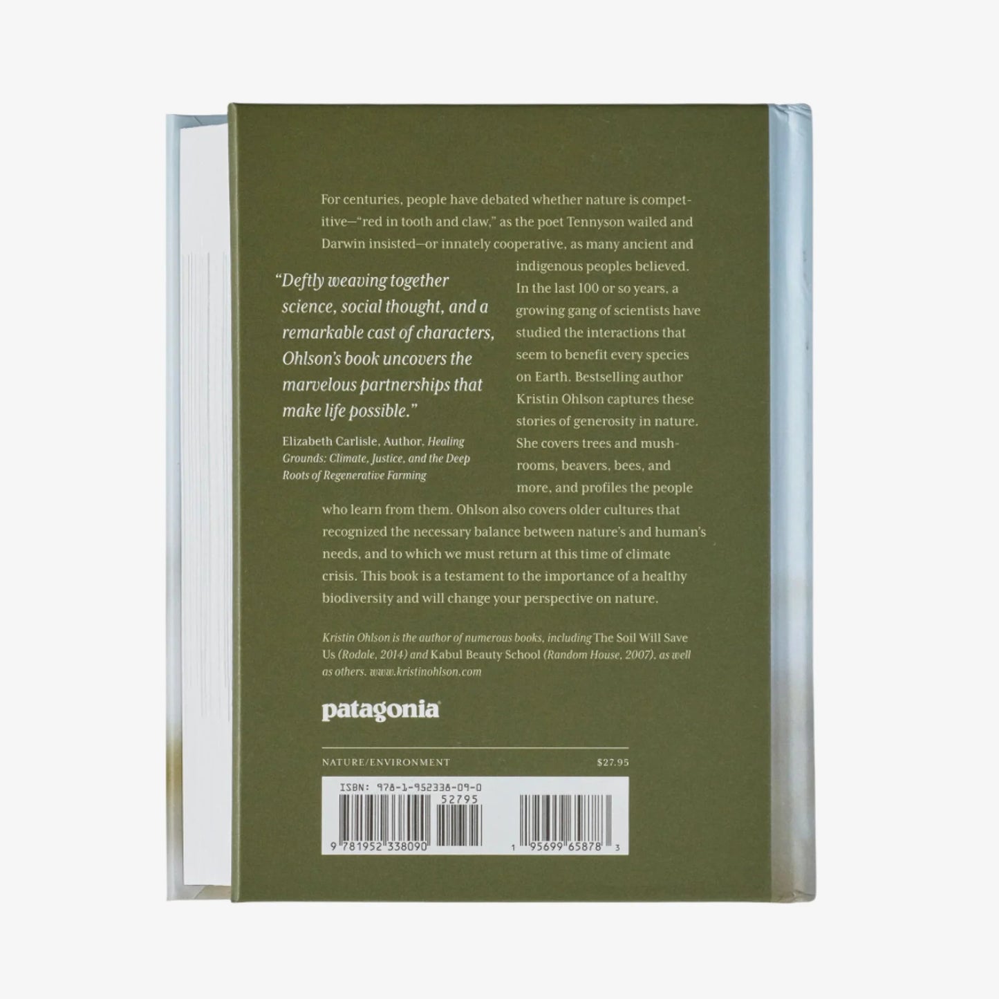 Sweet in Tooth and Claw: Stories of Generosity and Cooperation in the Natural World (Patagonia hardcover book)