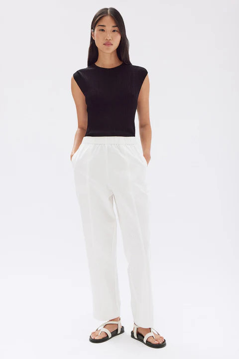 ASSEMBLY LABEL - Bria Pant - ANTIQUE WHITE