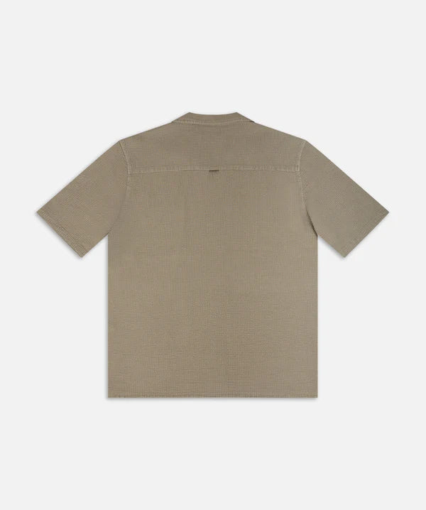 INDUSTRIE - The Ecuador Short Sleeve Shirt - Taragon