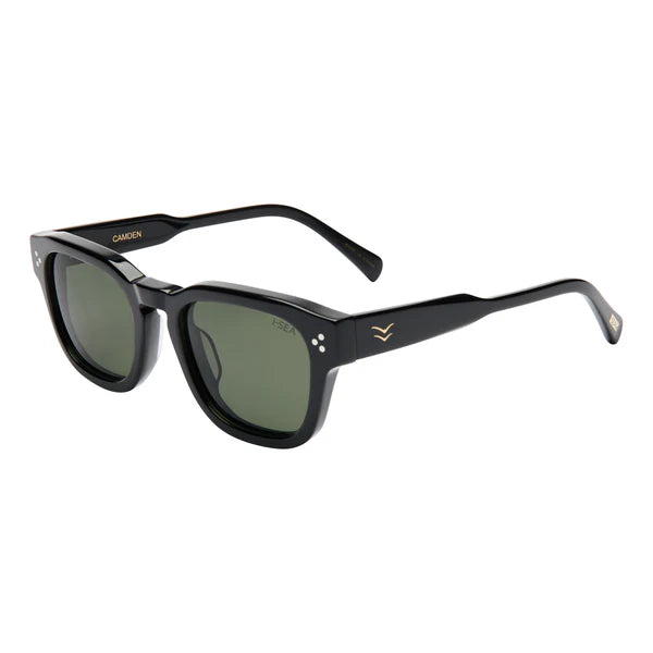 I-SEA EYEWEAR - CAMDEN - BLACK / GREEN POLARIZED LENS