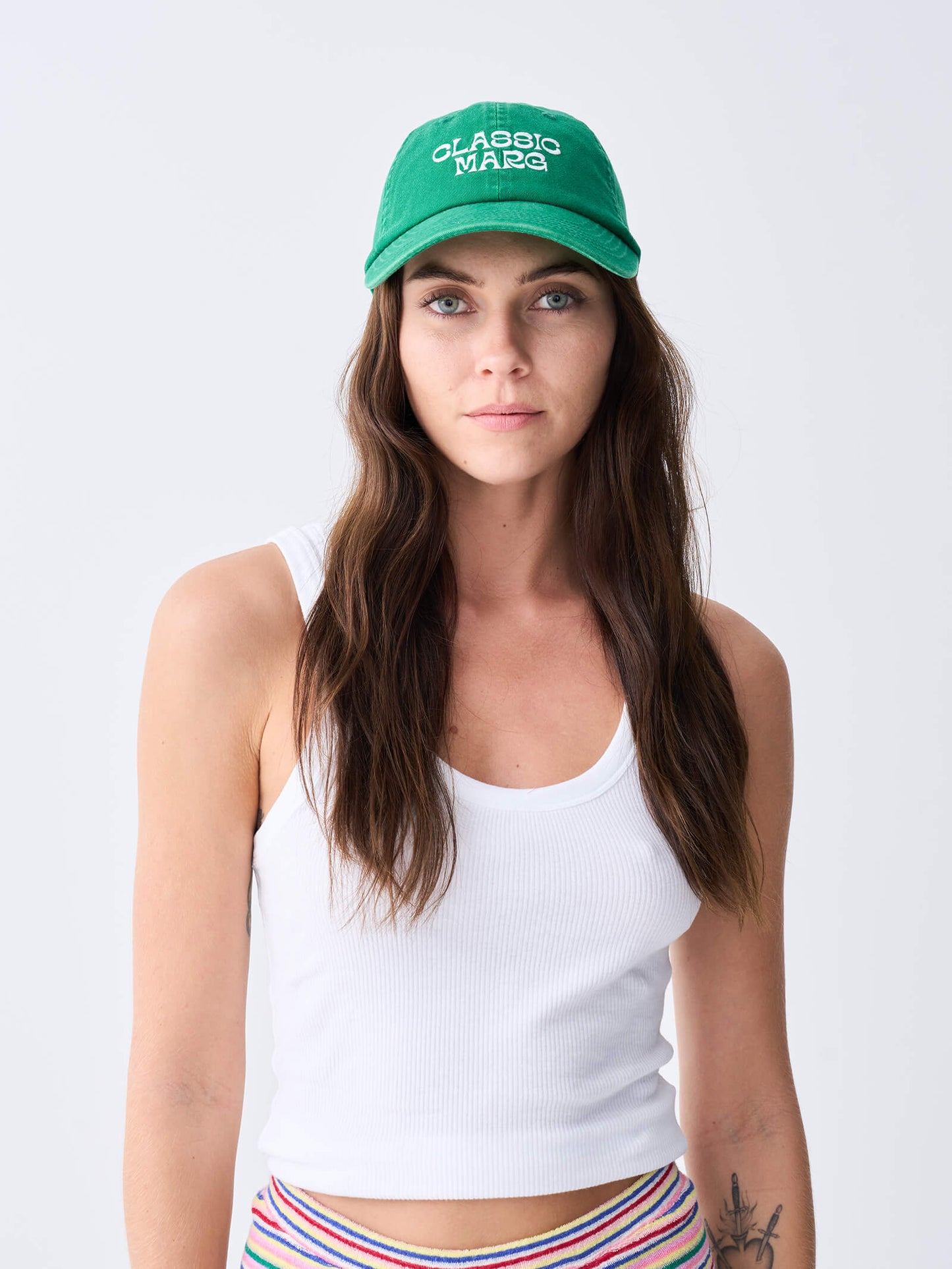 NEAR THE SEA - Classic Marg Cap - Green