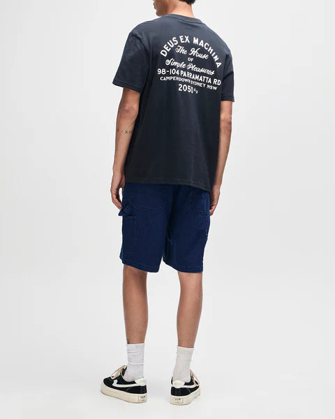 DEUS - Drovers Dog Tee - BLACK