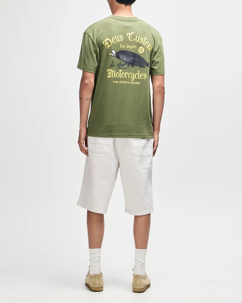 DEUS - Beep Beep Tee - Pine Green