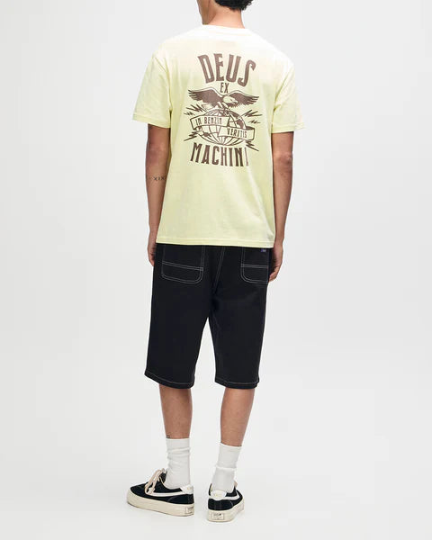 DEUS - Claw-Some Whizz Tee - Canary Yellow